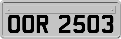 OOR2503