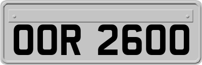 OOR2600