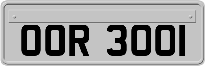 OOR3001