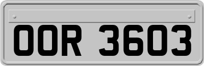 OOR3603