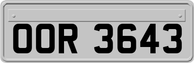 OOR3643