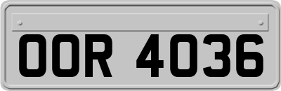 OOR4036