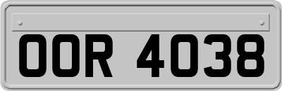 OOR4038