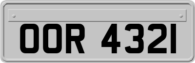 OOR4321