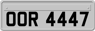 OOR4447