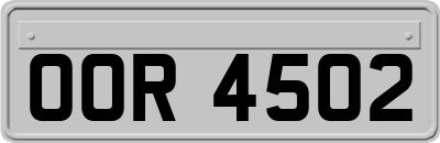 OOR4502