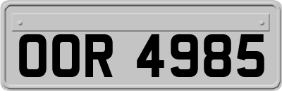 OOR4985