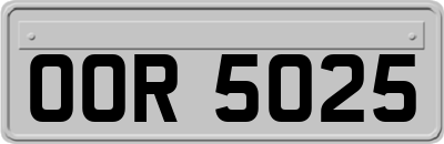 OOR5025