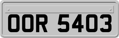 OOR5403