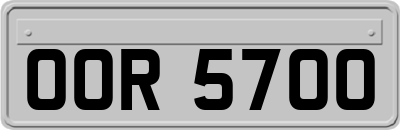 OOR5700