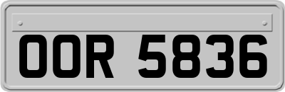 OOR5836