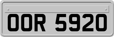 OOR5920