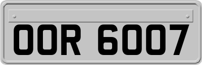 OOR6007