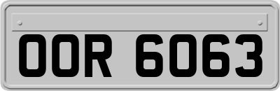 OOR6063