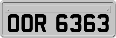 OOR6363