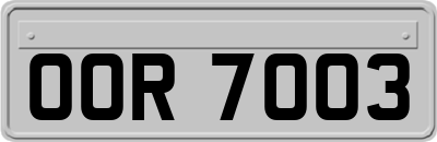 OOR7003