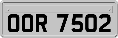 OOR7502