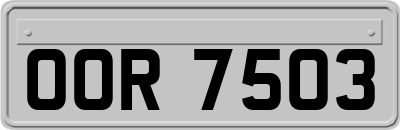 OOR7503