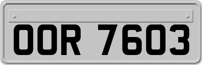 OOR7603