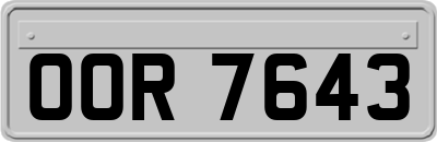 OOR7643
