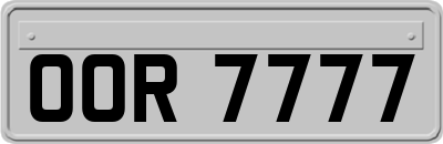 OOR7777