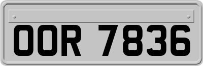 OOR7836