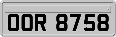 OOR8758