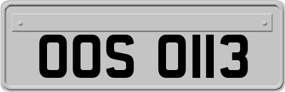 OOS0113