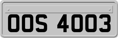 OOS4003