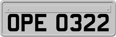 OPE0322