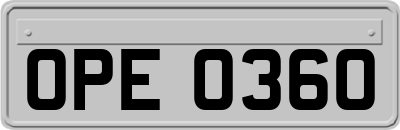 OPE0360