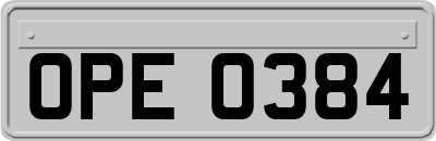 OPE0384