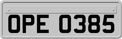 OPE0385