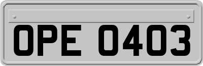 OPE0403