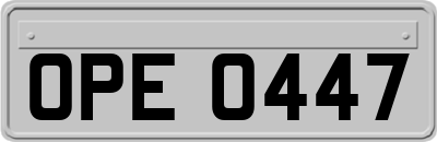 OPE0447