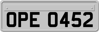 OPE0452