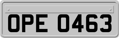 OPE0463