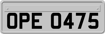 OPE0475