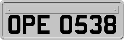 OPE0538