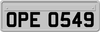 OPE0549