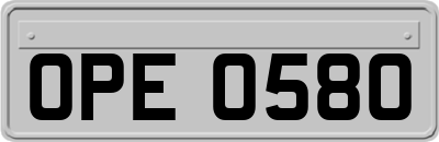OPE0580