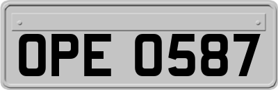 OPE0587