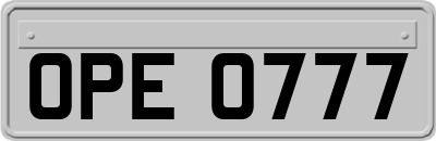 OPE0777