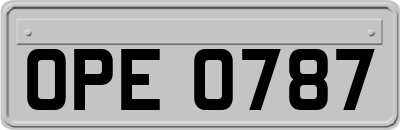 OPE0787