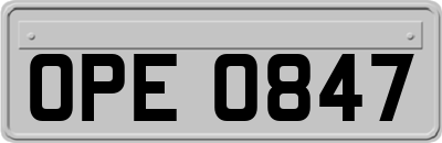 OPE0847