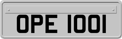OPE1001