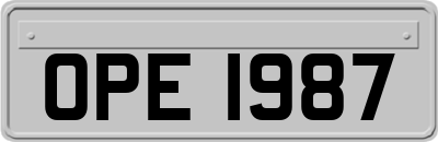 OPE1987