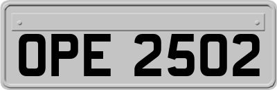 OPE2502