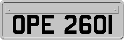 OPE2601