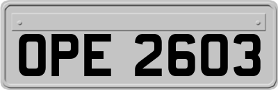 OPE2603
